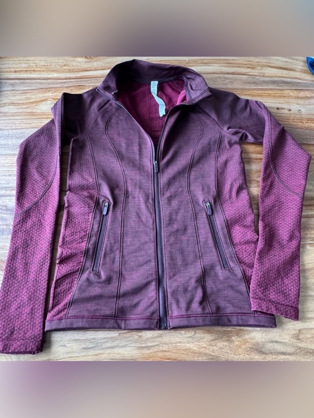 Lululemon Ready To Run Jacket | Star Ruby / Black Satin | Size 6 NWOT